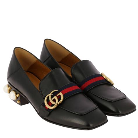 gucci black shoes ladies|real gucci women shoes.